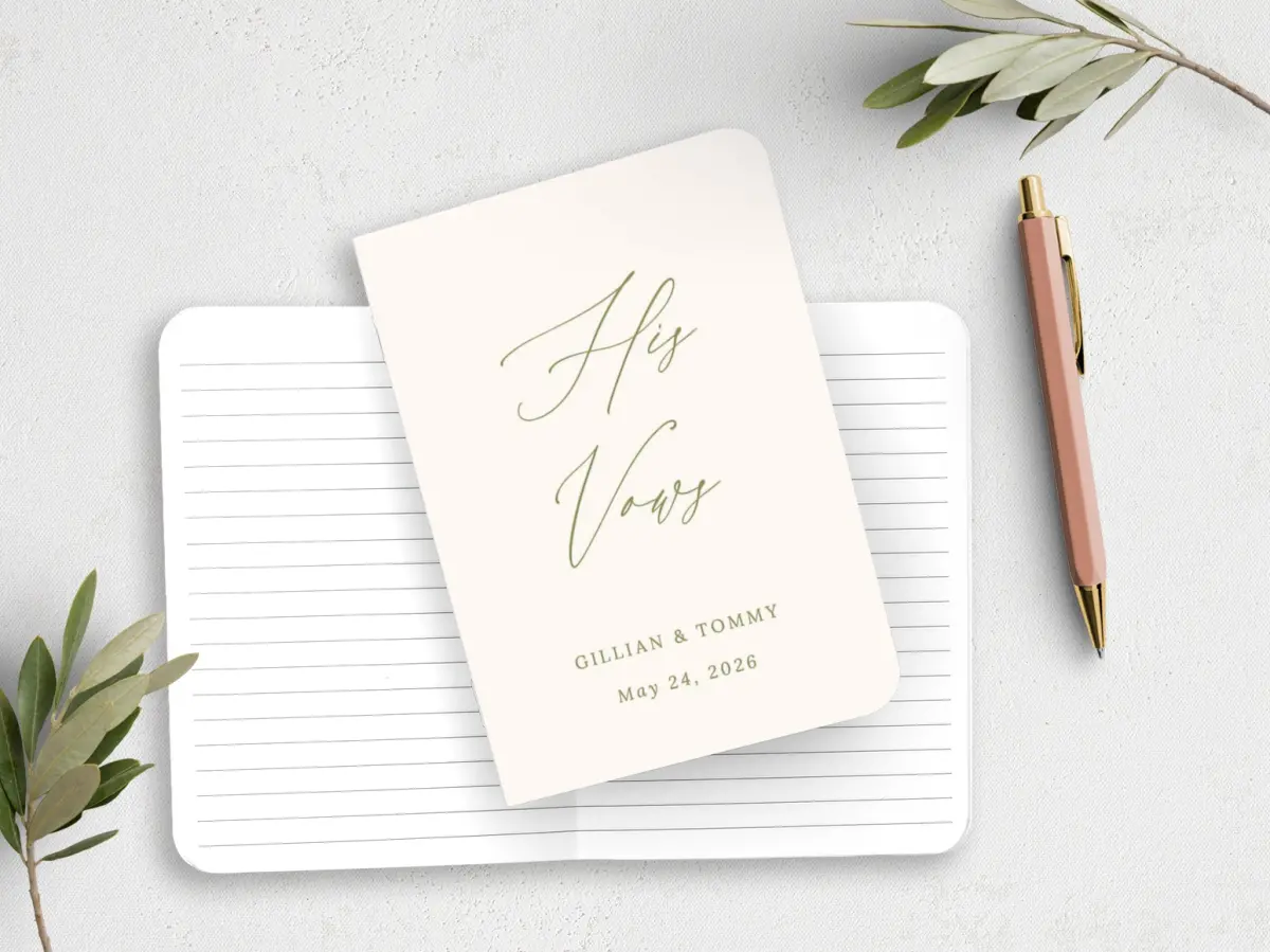 Vow Book Front
