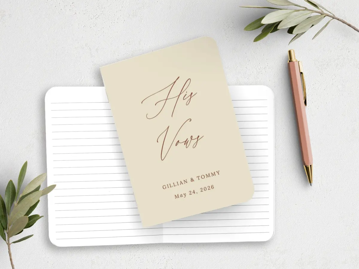 Vow Book Front