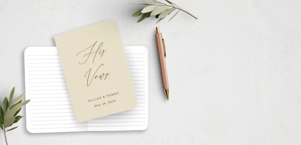 Vow Book Front