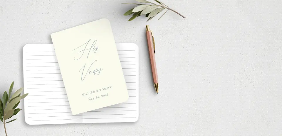 Vow Book Front