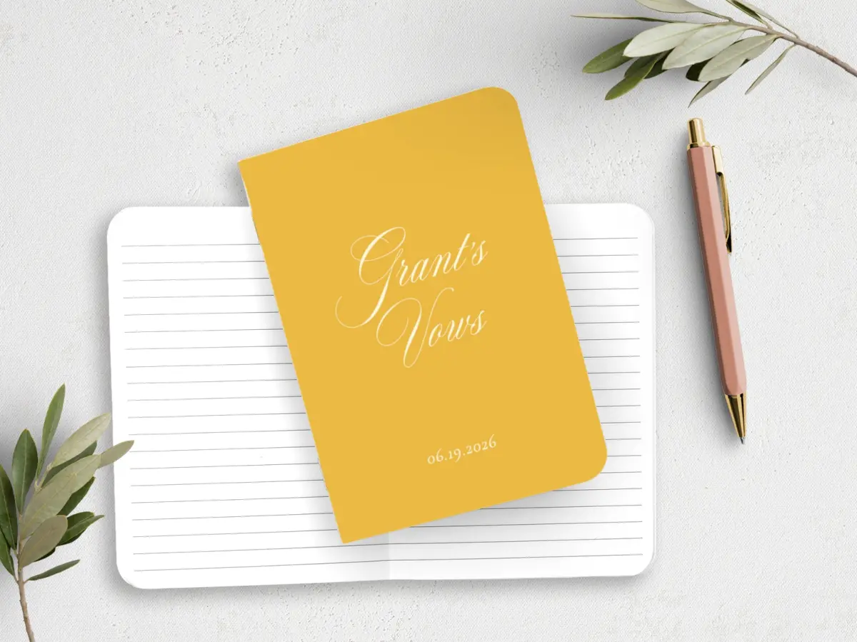 Vow Book Front