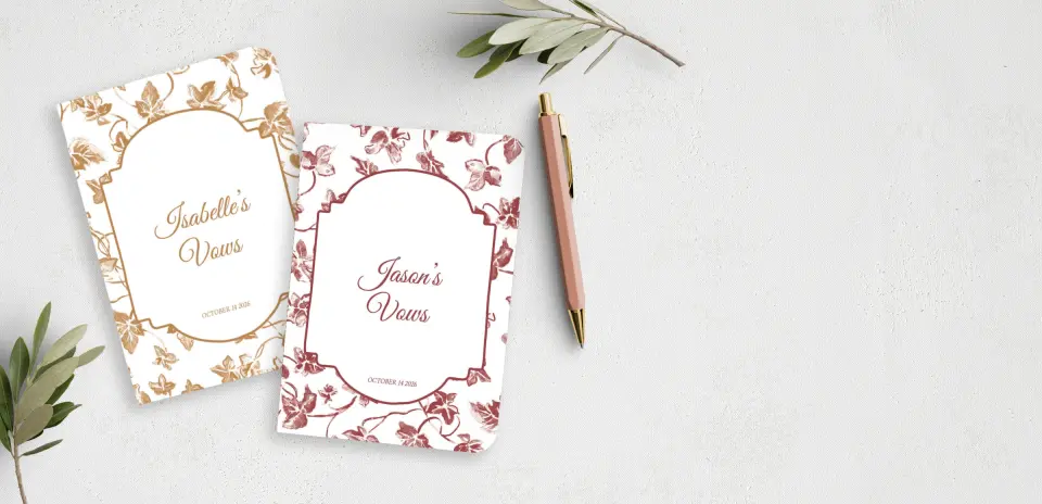 Vow Book Front