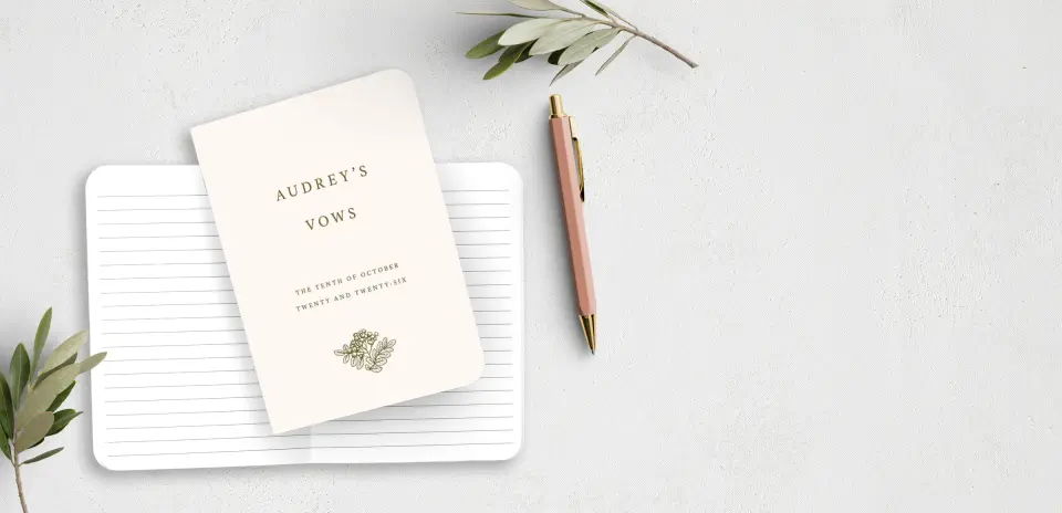 Vow Book Front