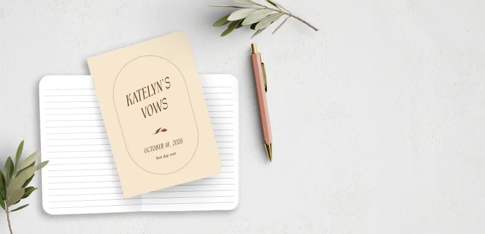 Vow Book Front