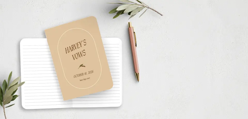 Vow Book Front