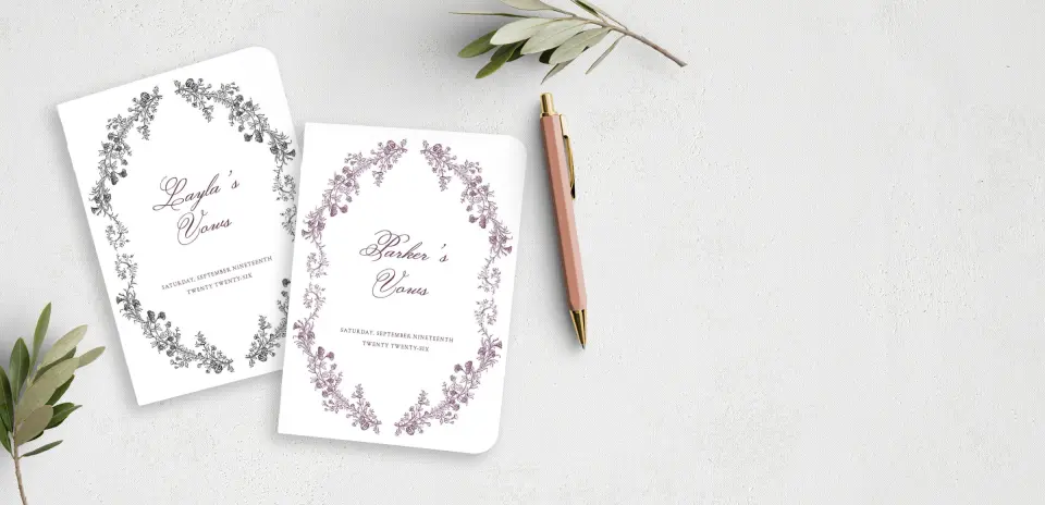 Vow Book Front