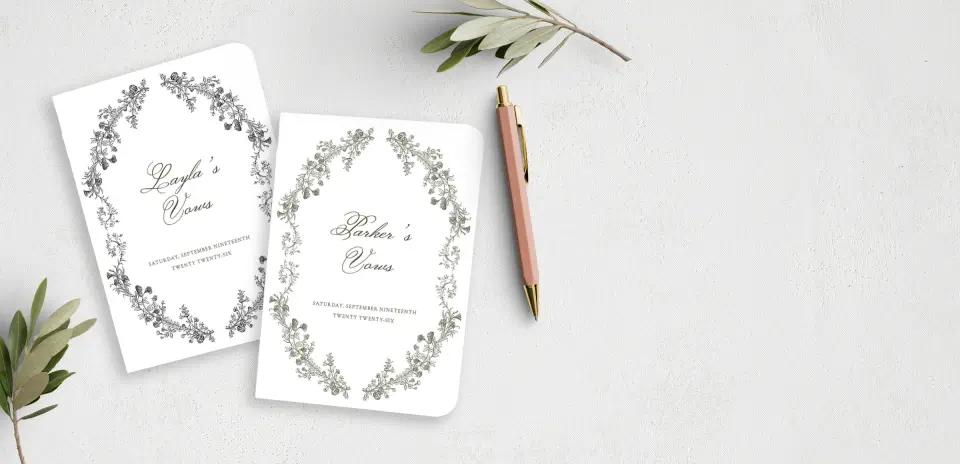 Vow Book Front