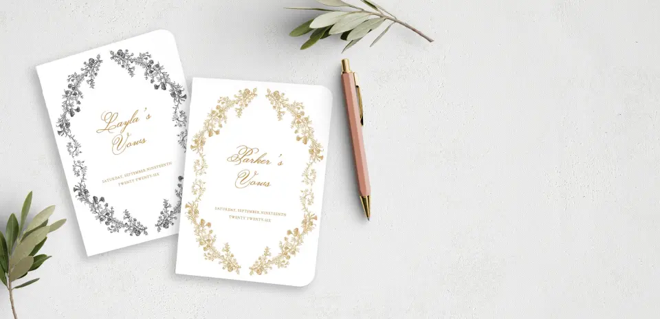 Vow Book Front