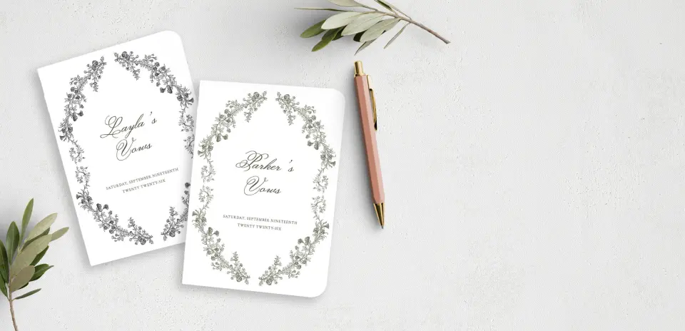 Vow Book Front