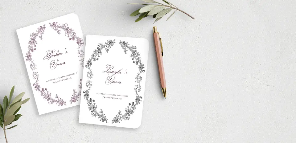 Vow Book Front