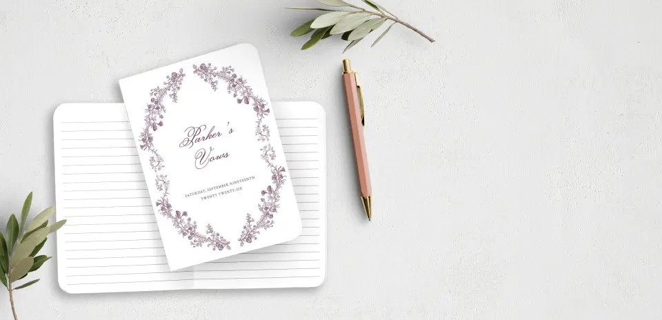 Vow Book Front