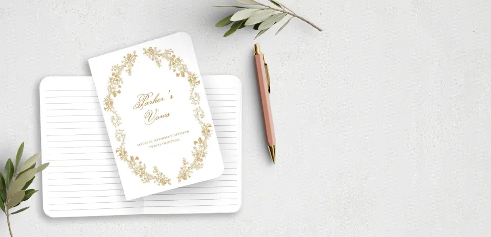 Vow Book Front