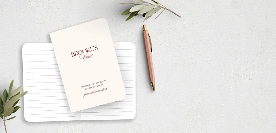 Vow Book Front