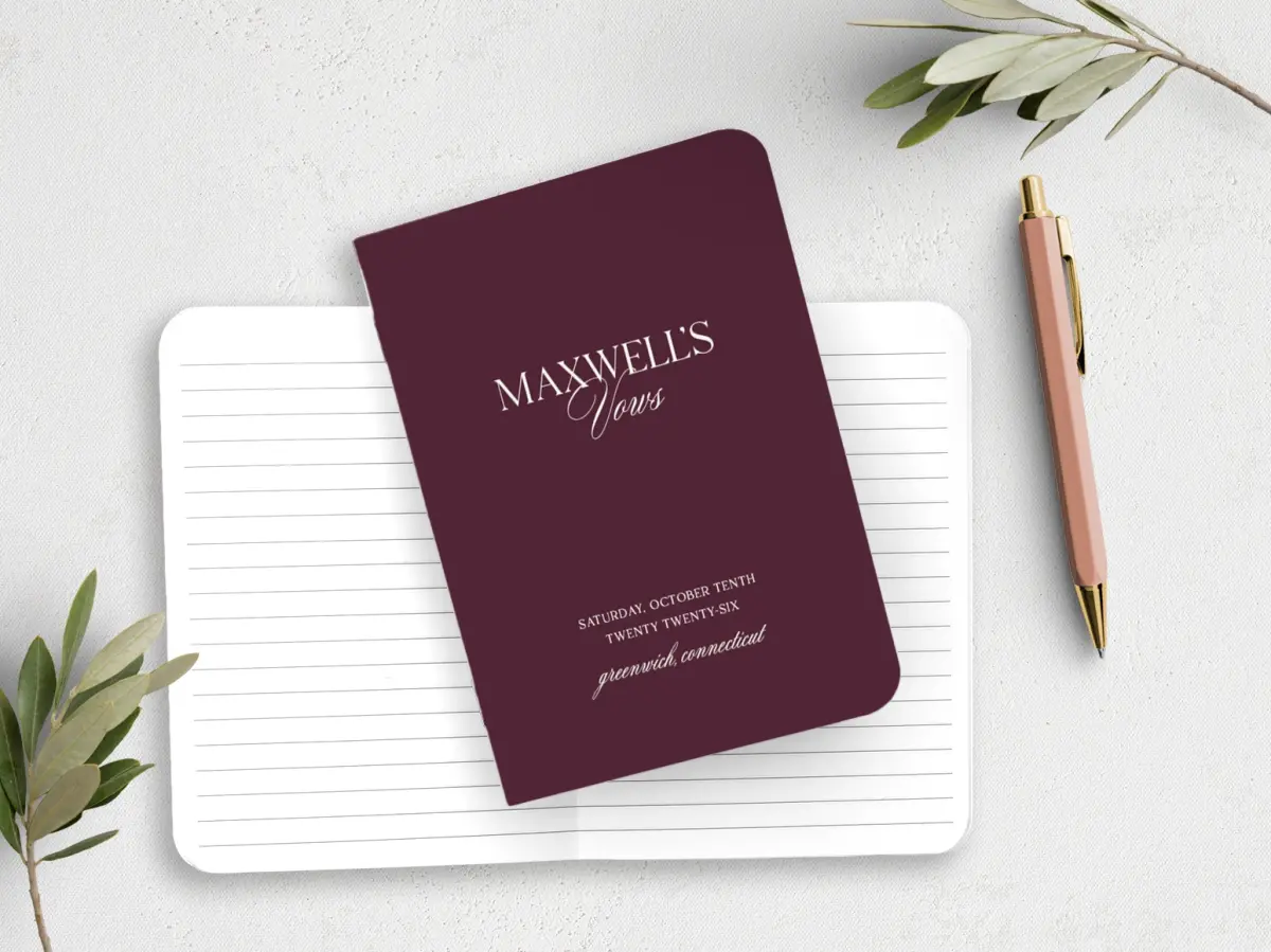 Vow Book Front