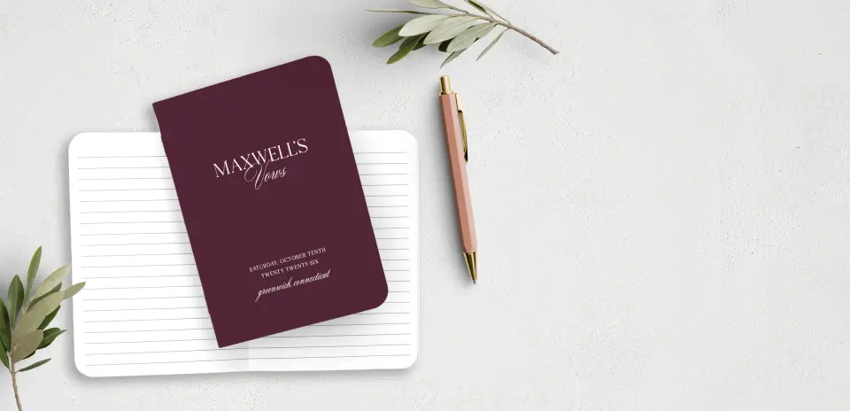 Vow Book Front
