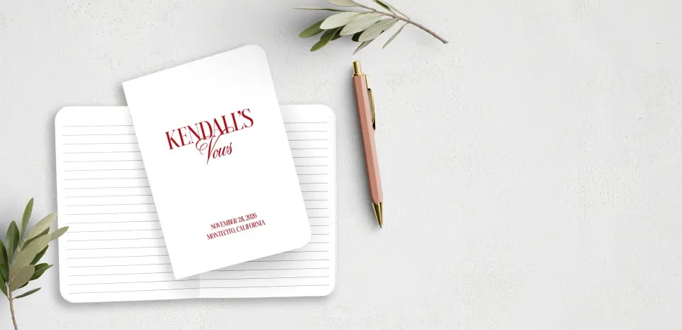 Vow Book Front