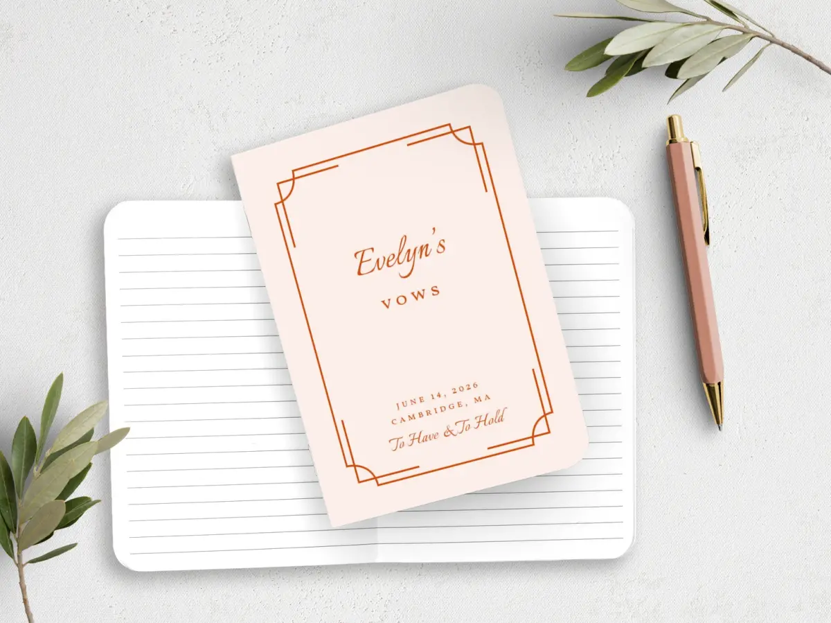 Vow Book Front