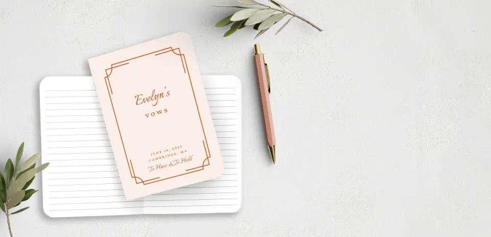 Vow Book Front