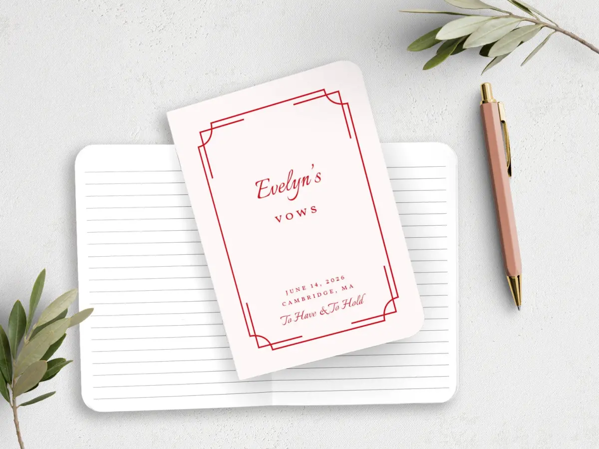 Vow Book Front