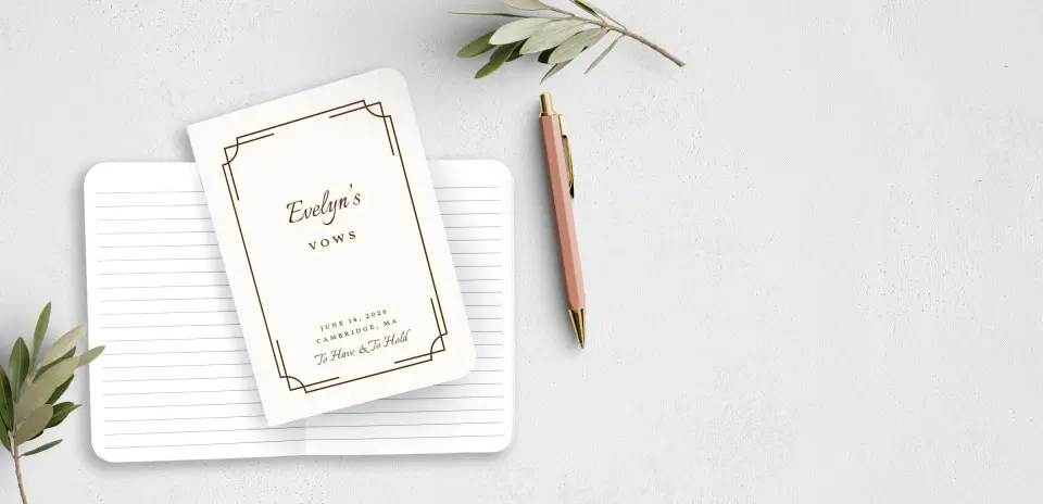 Vow Book Front