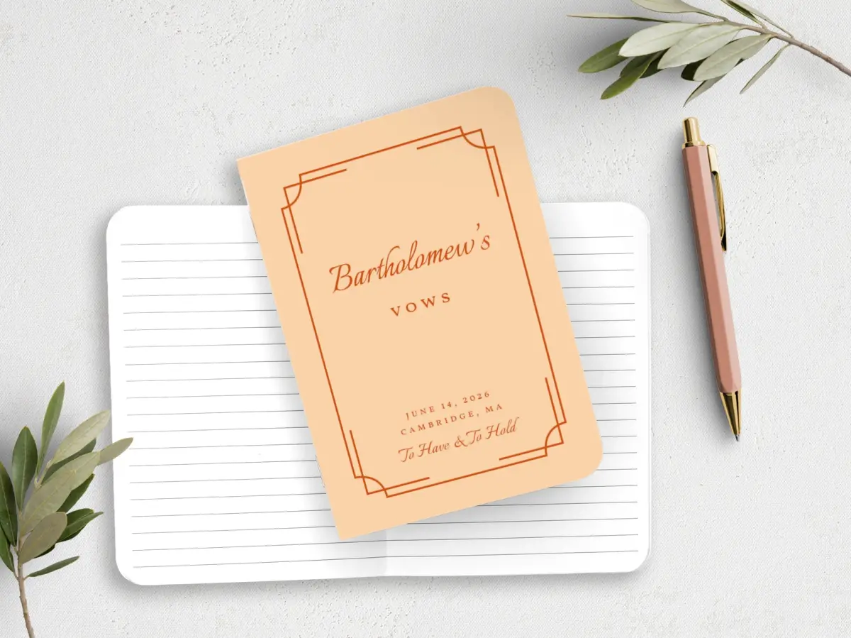 Vow Book Front