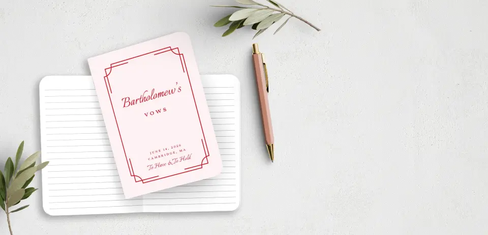 Vow Book Front