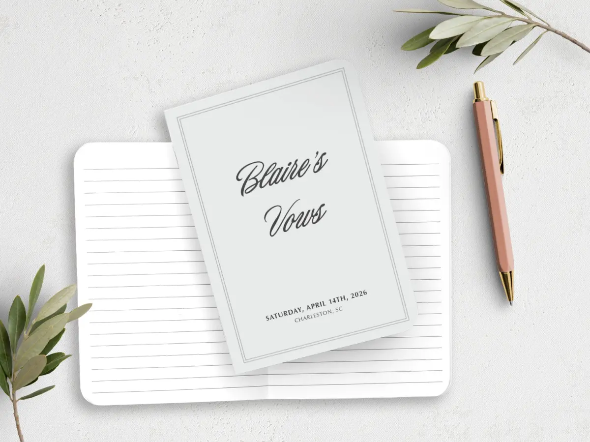 Vow Book Front