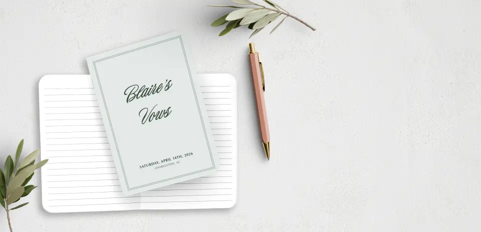 Vow Book Front