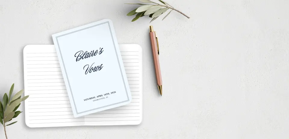 Vow Book Front