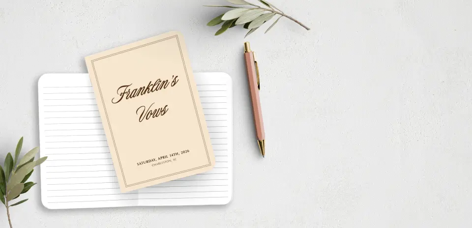 Vow Book Front
