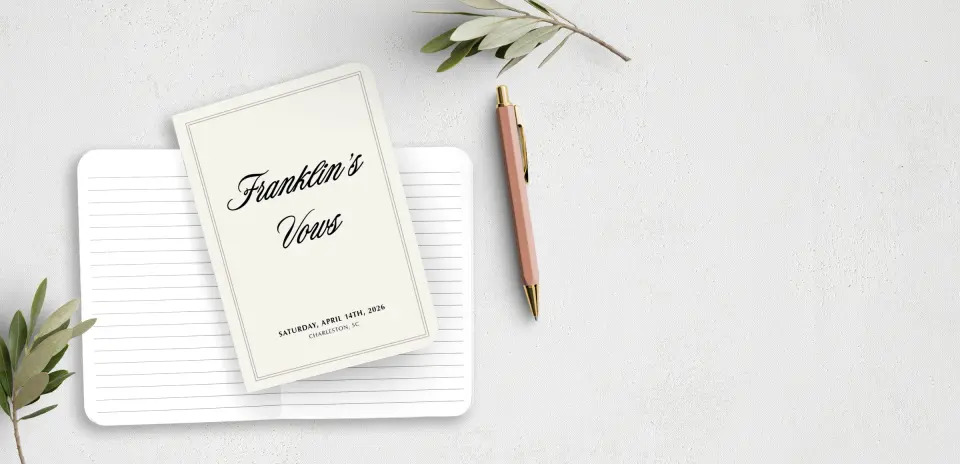 Vow Book Front