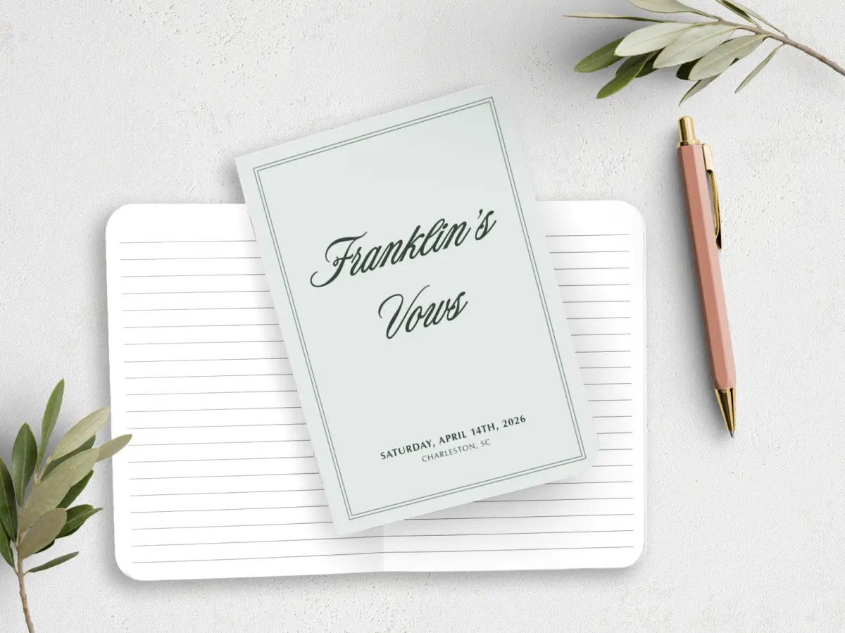Vow Book Front