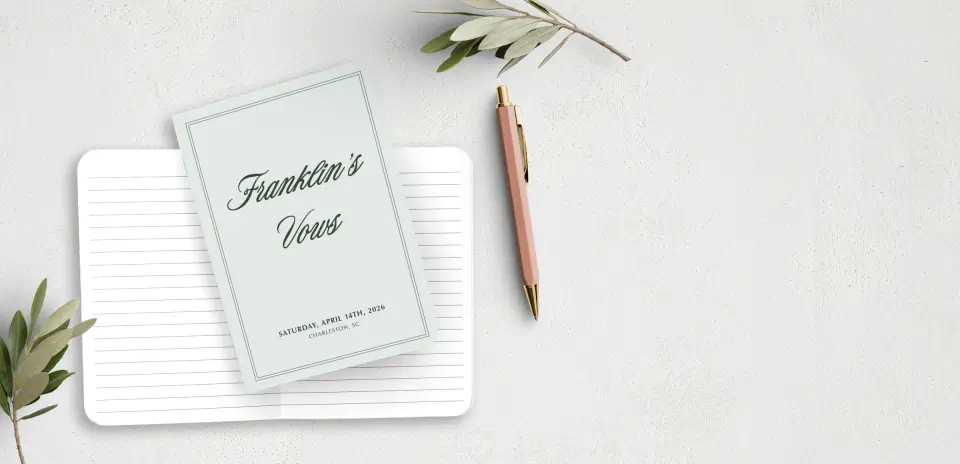 Vow Book Front