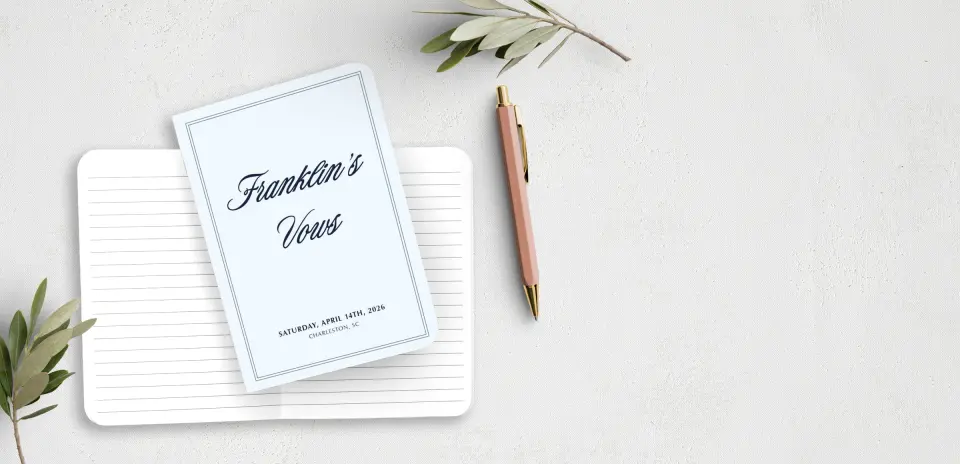 Vow Book Front