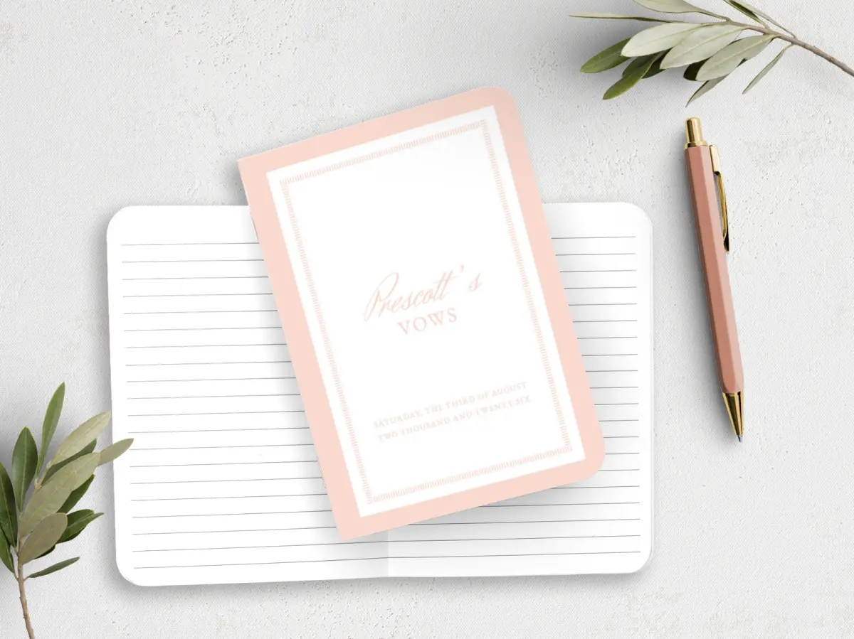 Vow Book Front