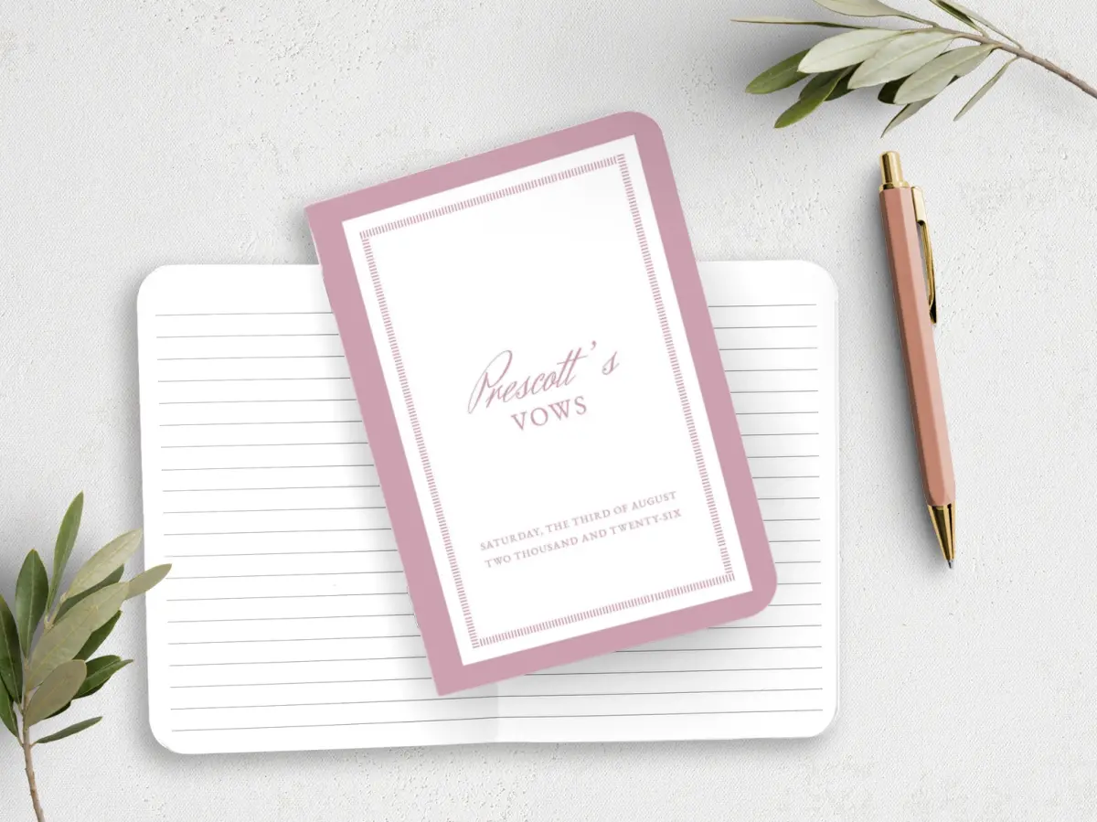 Vow Book Front