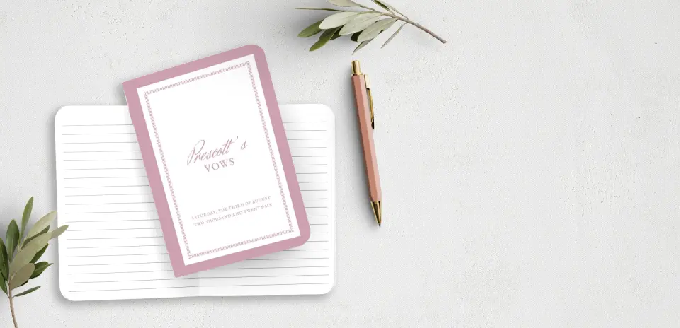 Vow Book Front