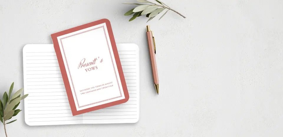 Vow Book Front