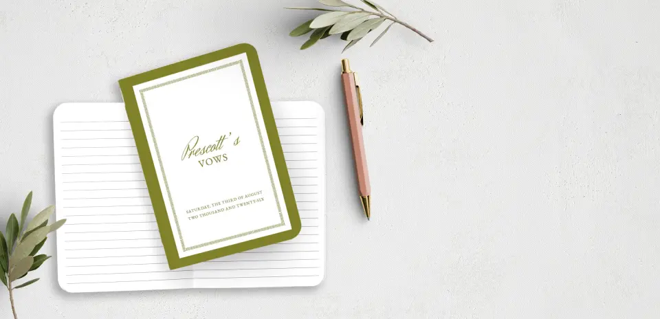 Vow Book Front