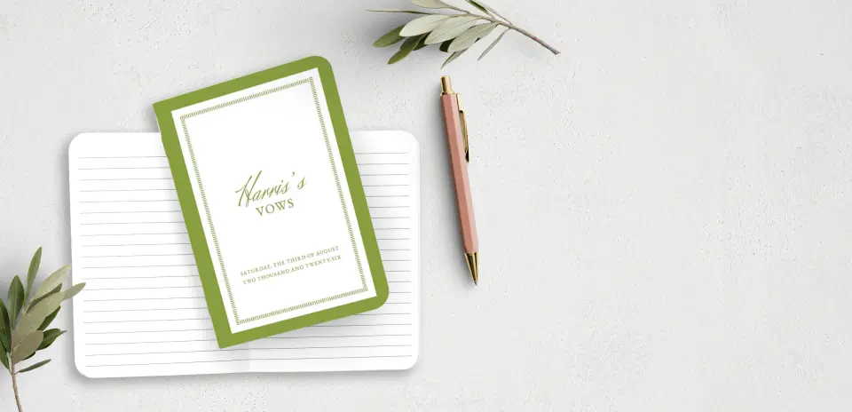 Vow Book Front