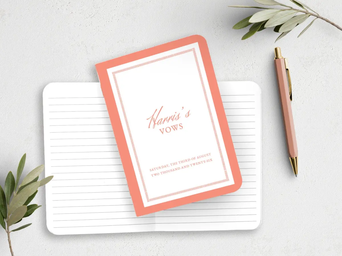 Vow Book Front