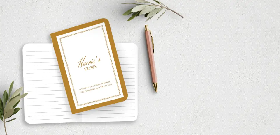 Vow Book Front