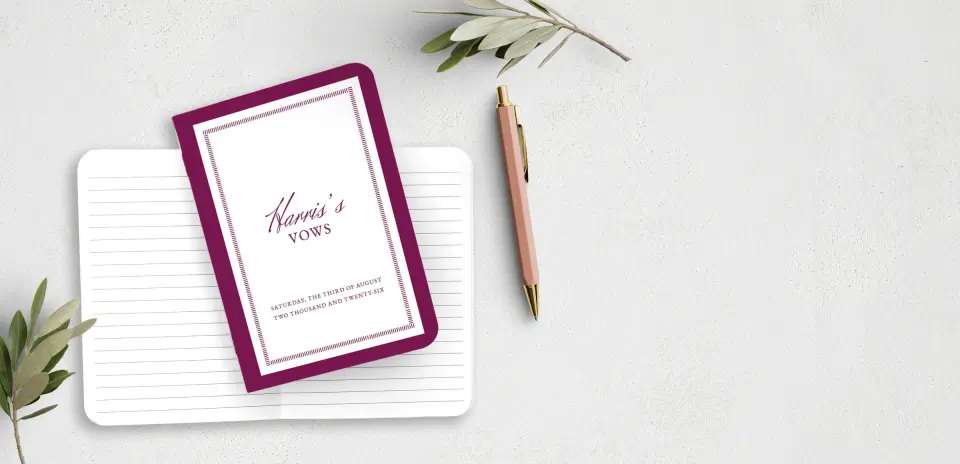 Vow Book Front