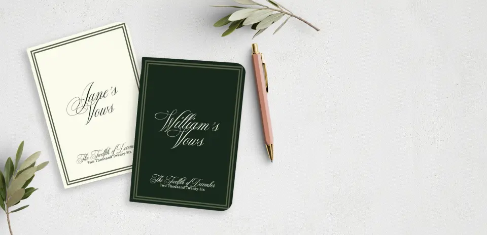 Vow Book Front