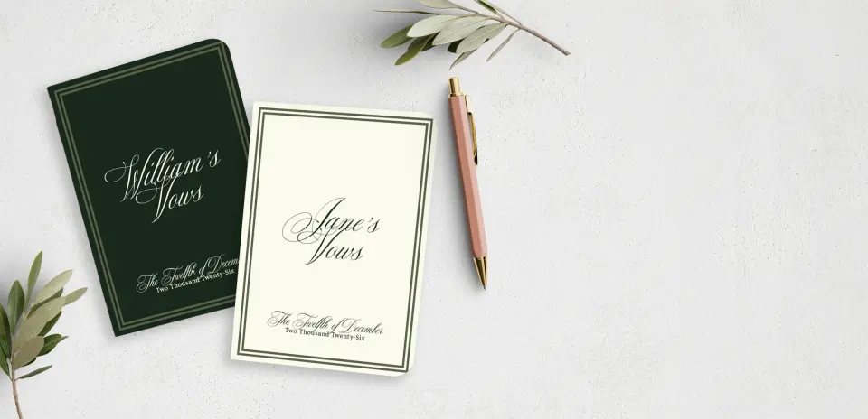 Vow Book Front