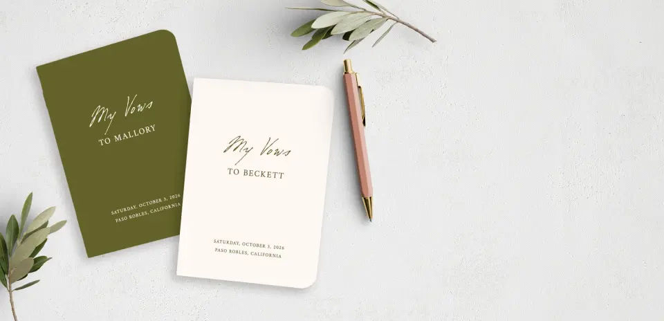 Vow Book Front