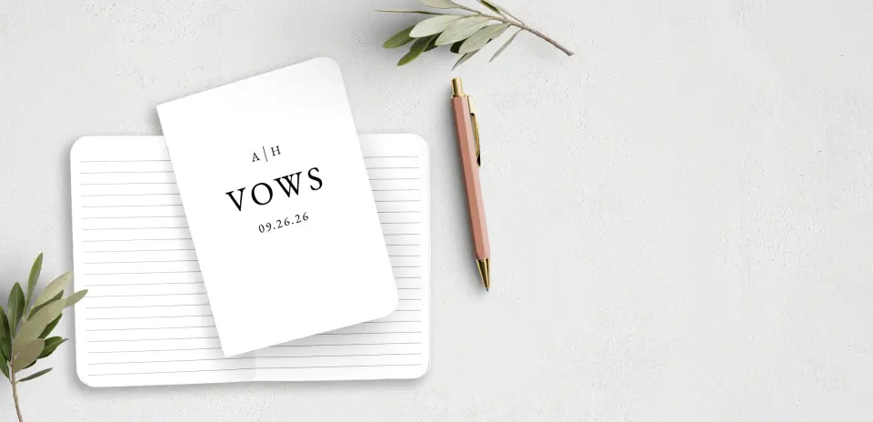 Vow Book Front