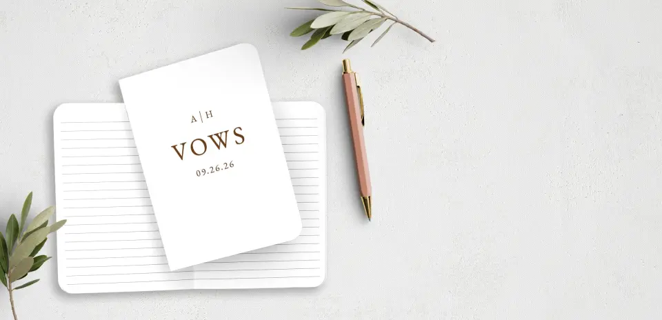 Vow Book Front
