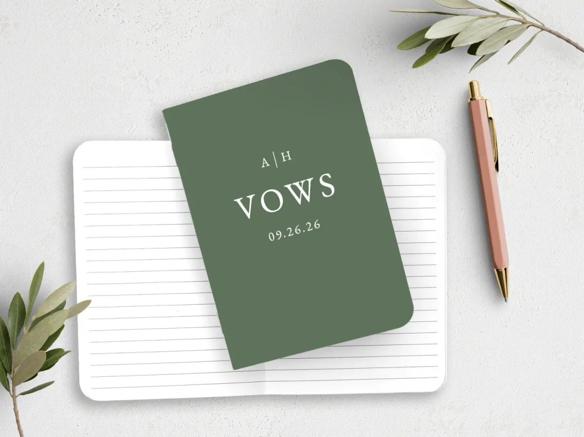 Vow Book Front