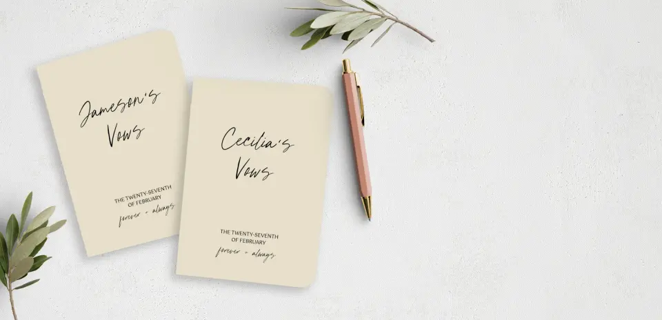Vow Book Front